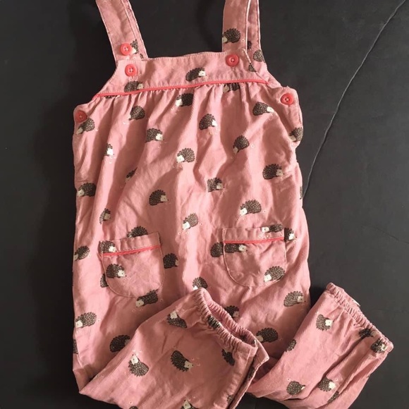 Mini Boden Hedgehog Overalls